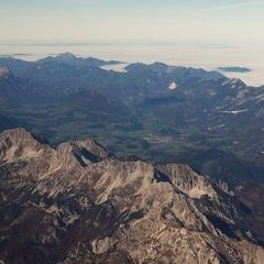 Flugwegposition um 10:13:45: Aufgenommen in der Nähe von Weng im Gesäuse, 8913, Österreich in 4432 Meter